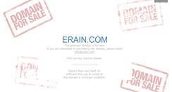 Desktop Screenshot of erain.com